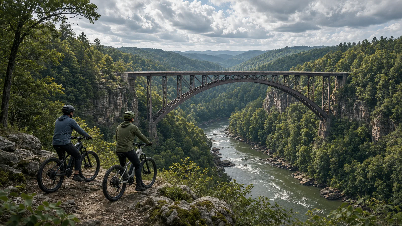 Scene in Fayette County, West Virginia, desert or coast