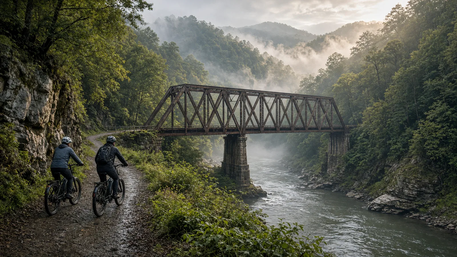 Scene in Kanawha County, West Virginia, desert or coast