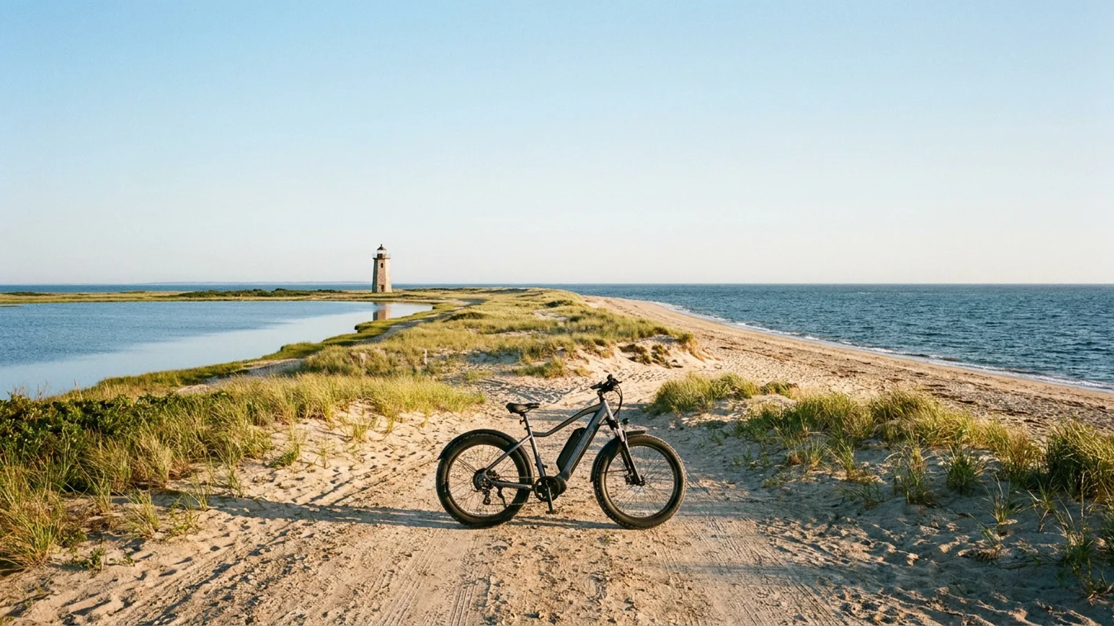 Napatree Point and Watch Hill coast in Westerly Rhode Island