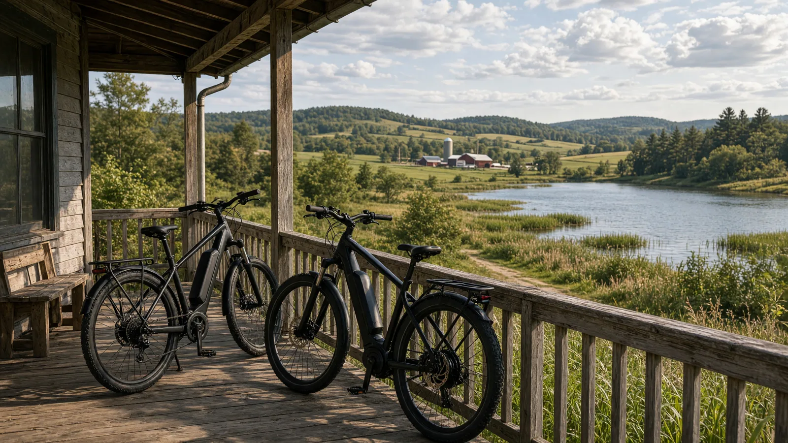 Landscape scene in Jefferson County, Wisconsin