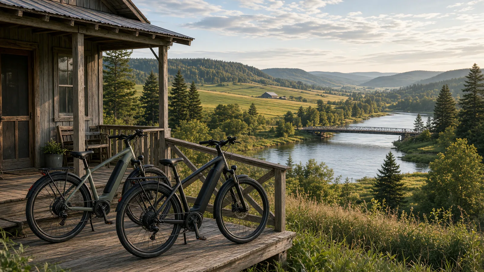 Landscape scene in Pierce County, Wisconsin